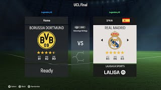 UEFA Champions League finals Borussia Dortmund VS Real Madrid