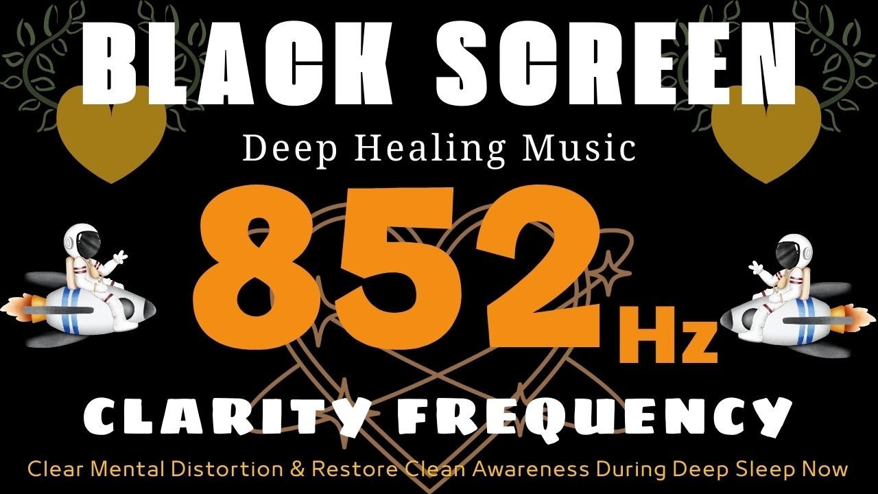 Частота 852 Гц для улучшения ясности мышления и восстановления осознанности во время глубокого сна.