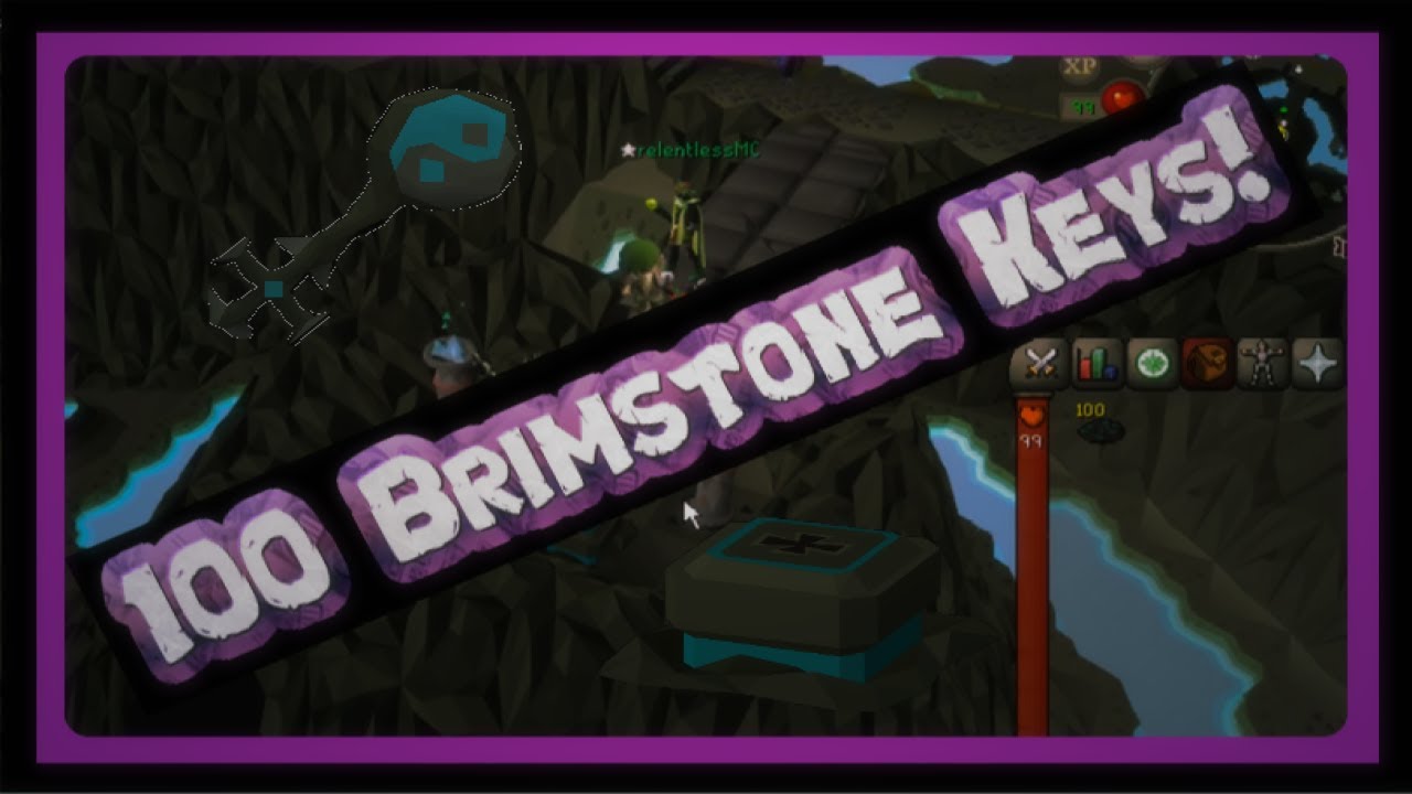 Opening 100 Brimstone Chests OSRS YouTube