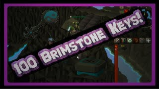 Opening 100 Brimstone Chests OSRS