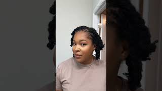 Day 25 ~ Locs & Looks | Wash Day | Braiding & Banding #microlocs #naturalhair