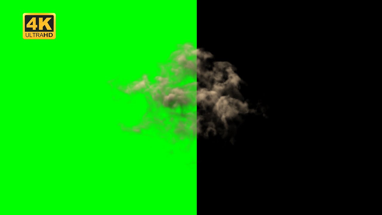 Dust explotion Green screen YouTube