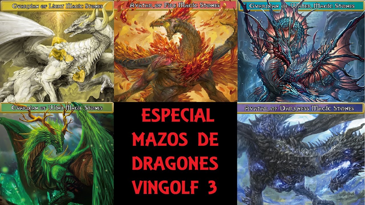 FORCE OF WILL: ESPECIAL DRAGONES VINGOLF 3, GUARDIAN ROJO