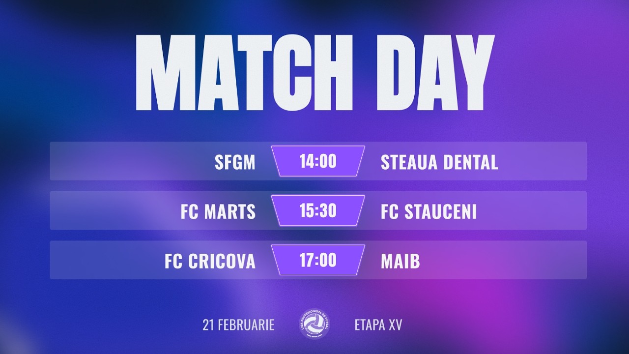 LIGA I | ETAPA XV  |  SFGM - STEAUA DENTAL