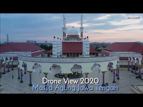 Masjid Agung Jawa Tengah Kota Semarang 2020