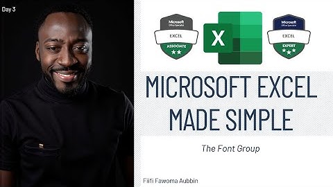 Day 3 - Master the Font Group in Excel – Formatting Text Like a Pro!