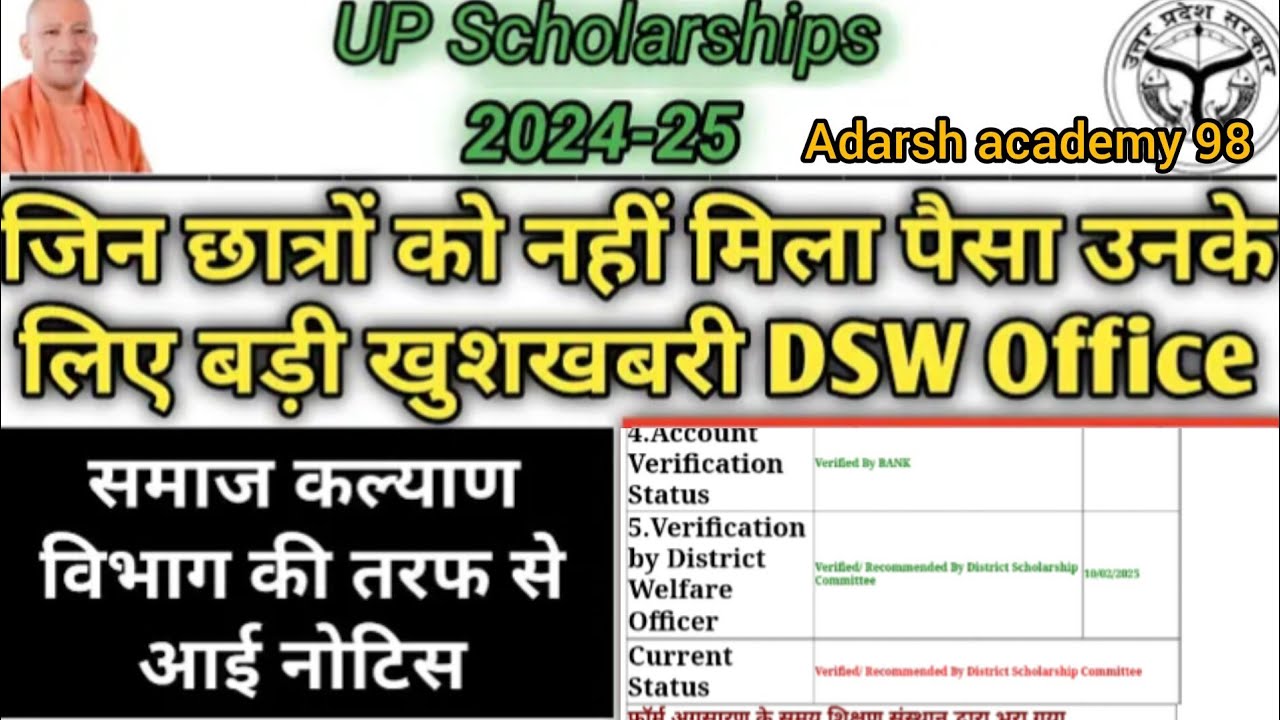 UP Scholarship Kab Tak Aayega 2024-25 🤔 UP Scholarship Latest News ...