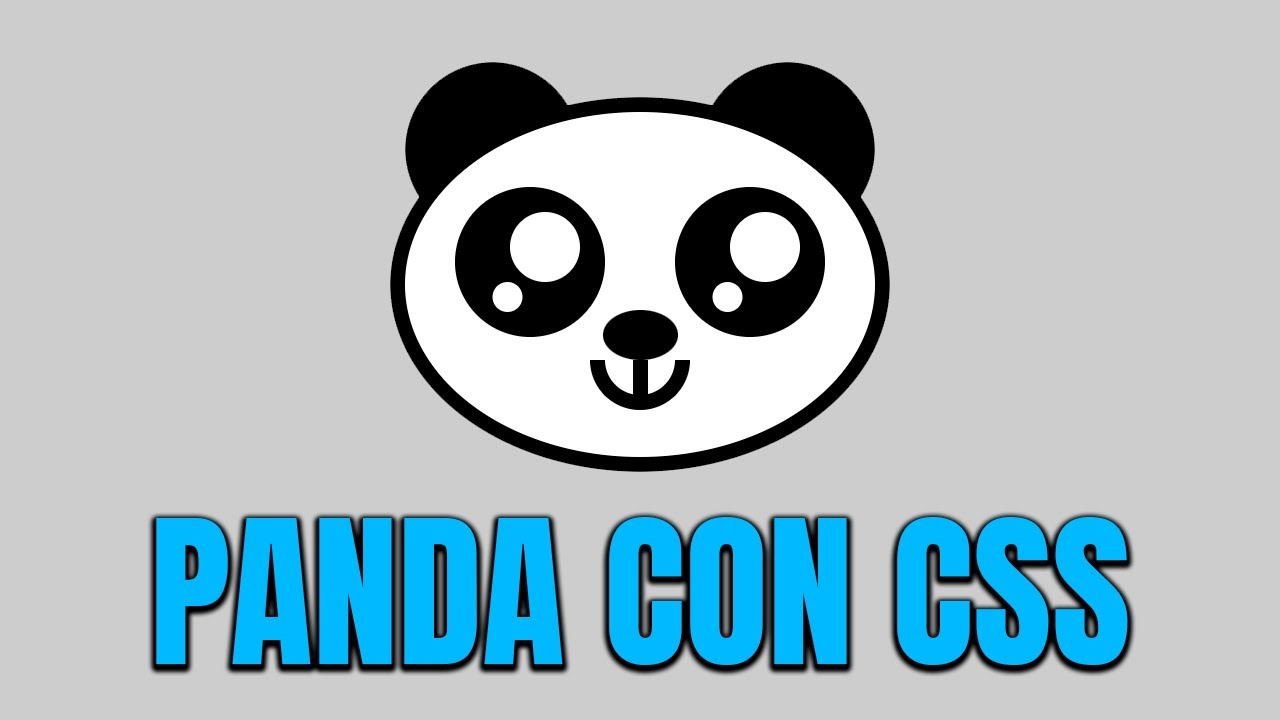 PANDA con CSS | Aprende a dibujar con CSS #9 - YouTube