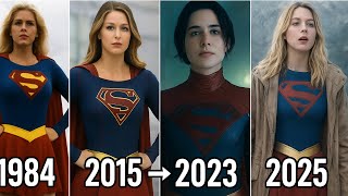 EVOLUTION OF SUPERGIRL ( 1984-2025)