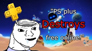 Console fanboy thinks paid online is BETTER than free online