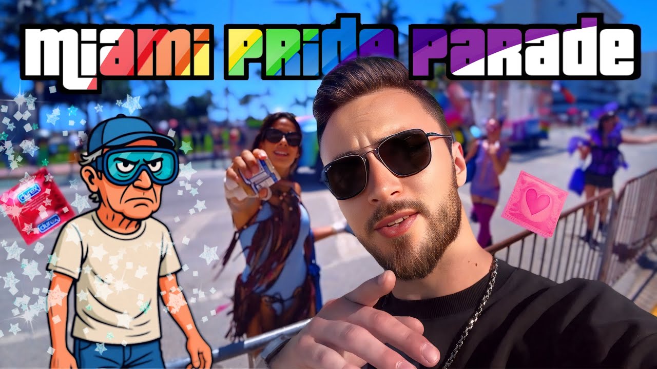 Was passiert, wenn ein Hetero zur Miami Pride Parade geht?🇺🇸