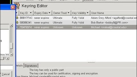 GnuPG Tutorial Part 4: Importing Keys