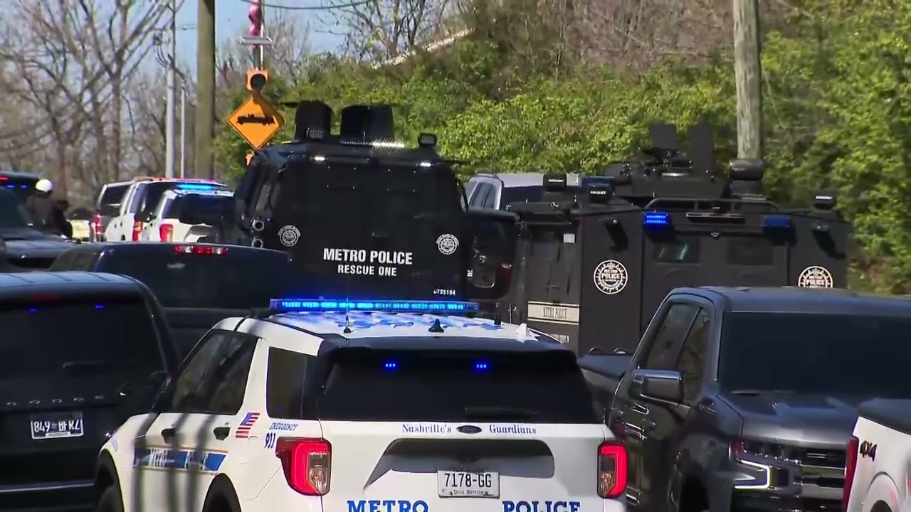 Nashville school shooting: Reporter describes scene near church where shooting happened