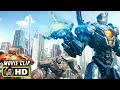 PACIFIC RIM: UPRISING (2018) Movie Clips [HD] Kaiju Fight Scenes