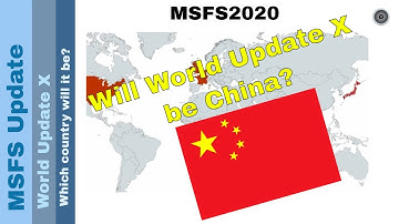 Flight Simulator 2020 - MSFS Update - World Update X - Which country will it be?