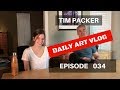 How To Photograph Your Paintings - Daily Art Vlog - Episode 034