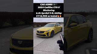 Car ASMR: Does this 2024 Cadillac CT5-V Blackwing Sound Like a $100k Sedan??