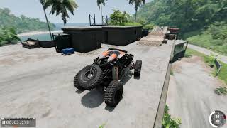 Jungle Rock Island Driving -BeamNG Drive