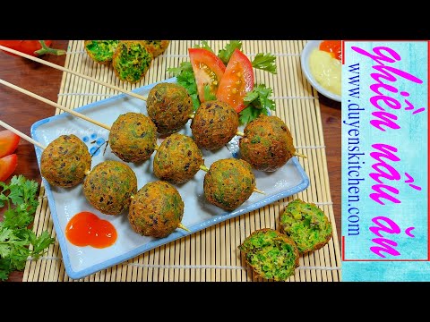 Video Cách Làm Chả Cốm Khoai Tây | Món Ăn Chay By Duyen's... - youtube