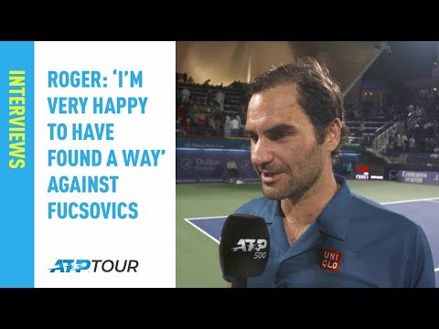 Federer 'Very Happy To Have Found A Way' In Dubai 2019