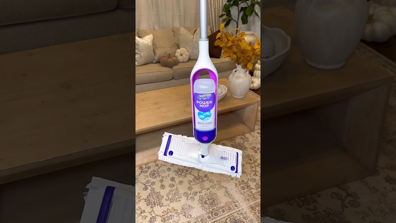 The New Swiffer PowerMop Might Convince You to Finally Ditch Your Mop