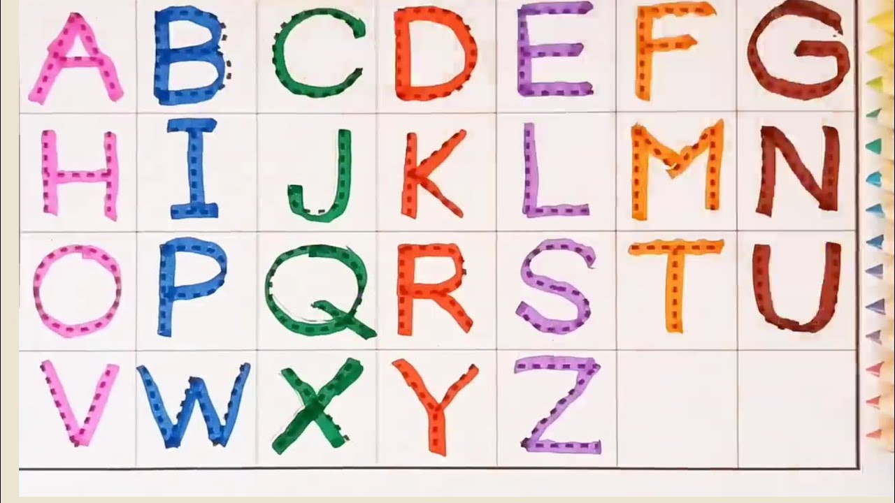 Abcd Learning Activity Alphabet learning and writing activities for preschoolers/Learn with ...