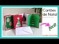 Ideias de CARTÃO DE NATAL com envelope: modelos de cartão de Natal - fácil | DIY | Tutorial 296