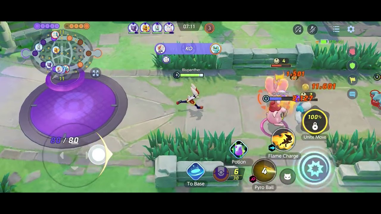 35 kills, full domination with cinderace | Pokémon unite | Attacker