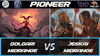 Golgari Midrange VS Jeskai Control   [MTG Pioneer Round 1]
