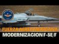 Modernizar sus aviones F-5E/F Tigre II, la única opción para la Fuerza Aérea Mexicana 2026