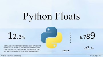 Python Floats for Data Handling