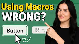 Are You Using Excel Macros WRONG? Record & Add Them to Buttons in Minutes!