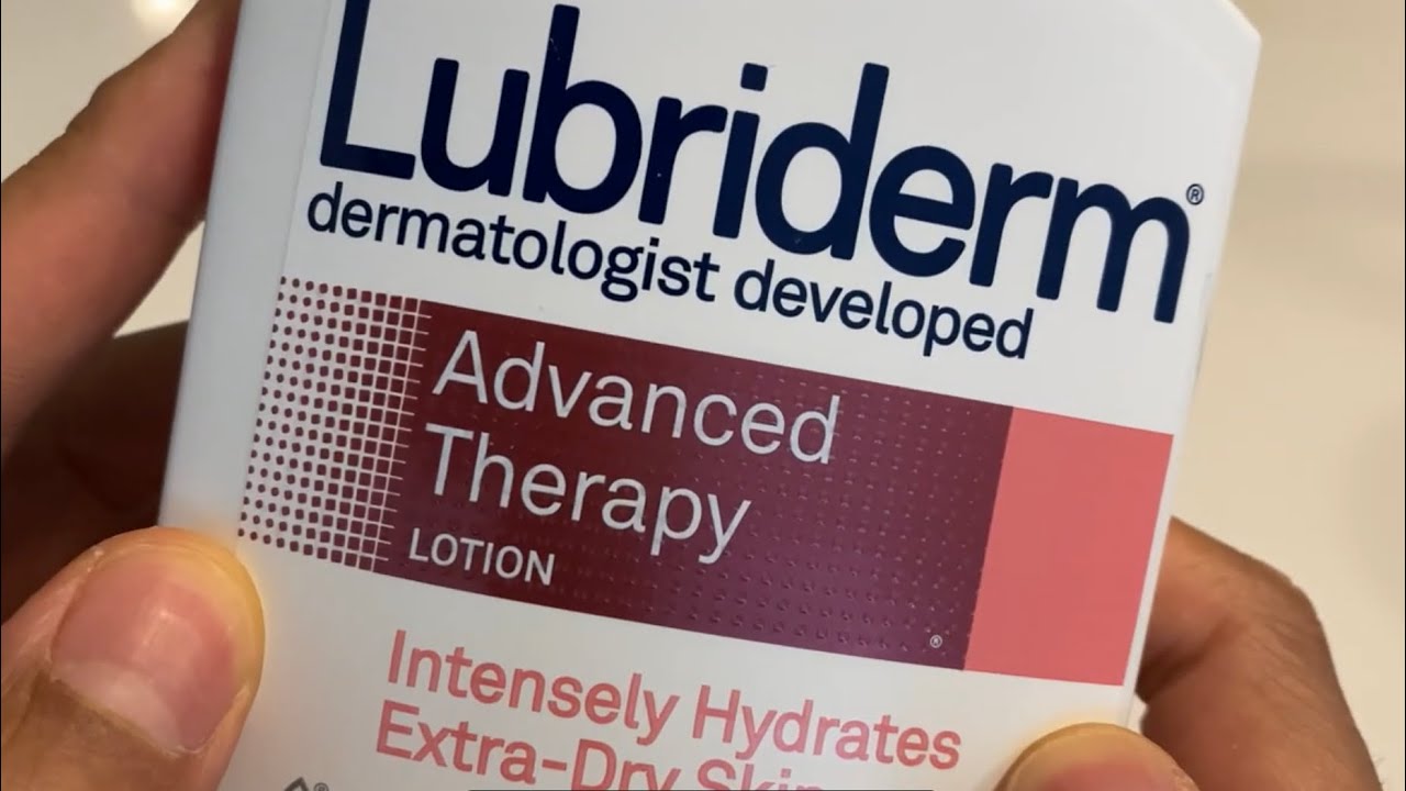 Lubriderm Lotion Advance Therapy Unboxing YouTube