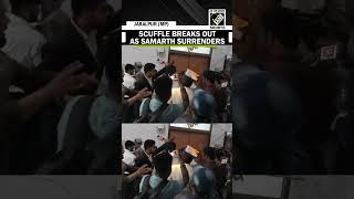 Chaos erupts at Jabalpur court as Samarth Singh arrives to surrender in Twisha death case