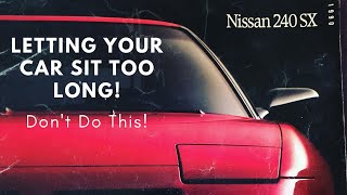 Why You Shouldn't Let Your Car Sit Too Long