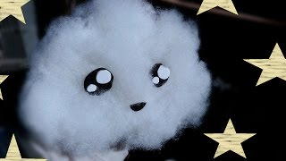 💜tutorial💜haz nubes kawaii para decorar tu habitación💜fácileconómico