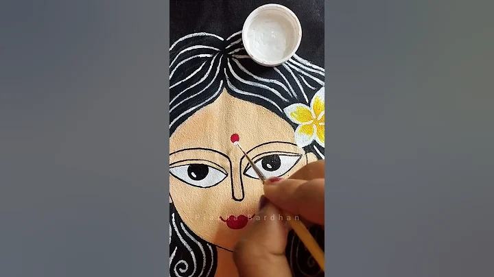 Canvus Tote Bag Painting Ideas 🥰  #subscribe #youtubeshorts #ytshorts  #youtube #art #shorts