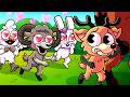 BABY DEER Vs CRAZY FAN GIRLS Cartoon Animation