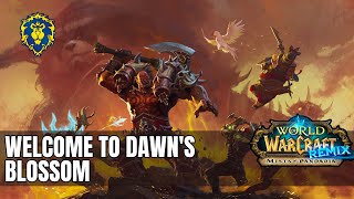WoW Mists of Pandaria Remix | Welcome to Dawn's Blossom