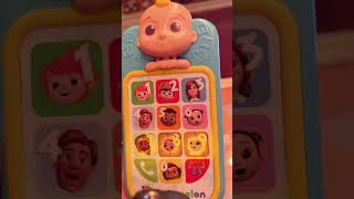 JJ’S FIRST LEARNING PHONE #shortsfeeds  #cocomelon  #fypシ゚viral  #FallintoShorts