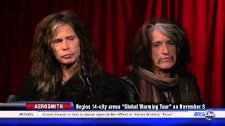 Aerosmith - Exclusive: Aerosmith talk about the LIVE Boston Performance