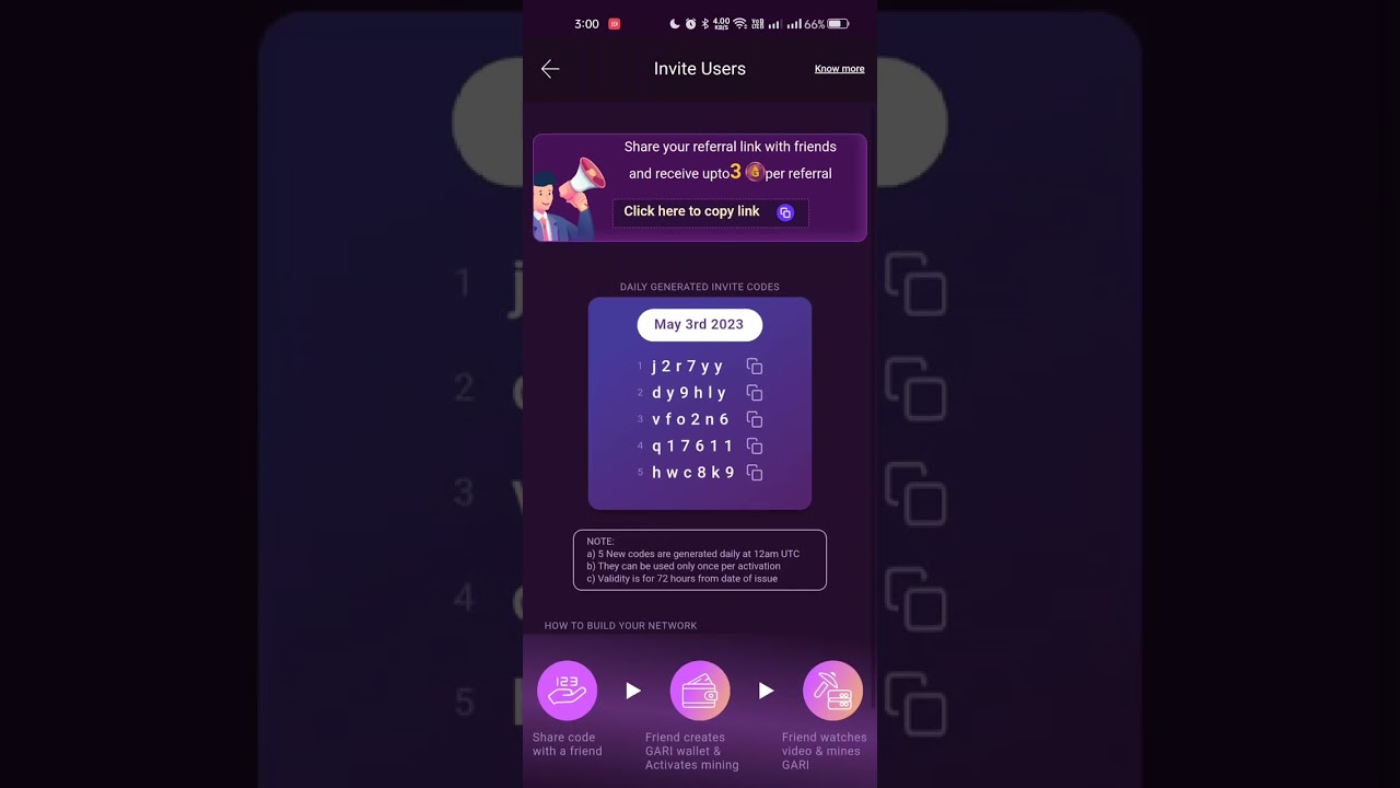 Chingari Invite Code Today 3/05/2023 | Chingari Gari Mining Code | Chingari App invite code