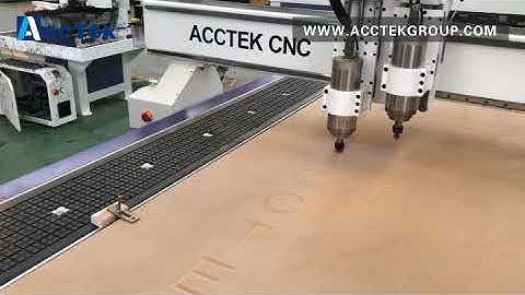 Two process cnc router machine   AKM2030