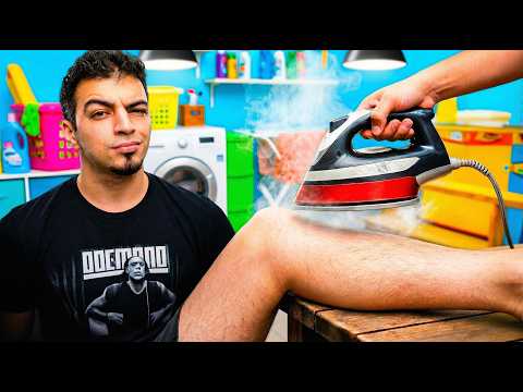 ELE TEVE CORAGEM! Fizemos uma Tatuagem a Ferro (Deu Ruim?)