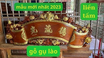 Siêu Phẩm Cuốn Thư Câu Đối Ngũ Phúc Kim Tiền / Đồ Gỗ Nam Phong