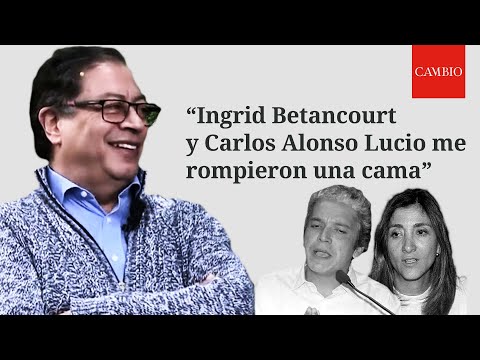 "Me rompieron una cama": la curiosa anécdota de Gustavo Petro sobre Íngrid Betancourt | CAMBIO