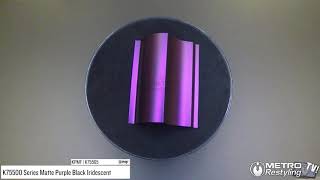 KPMF MATTE PURPLE BLACK K75565 Vinyl Wrap Car Wrapping Film