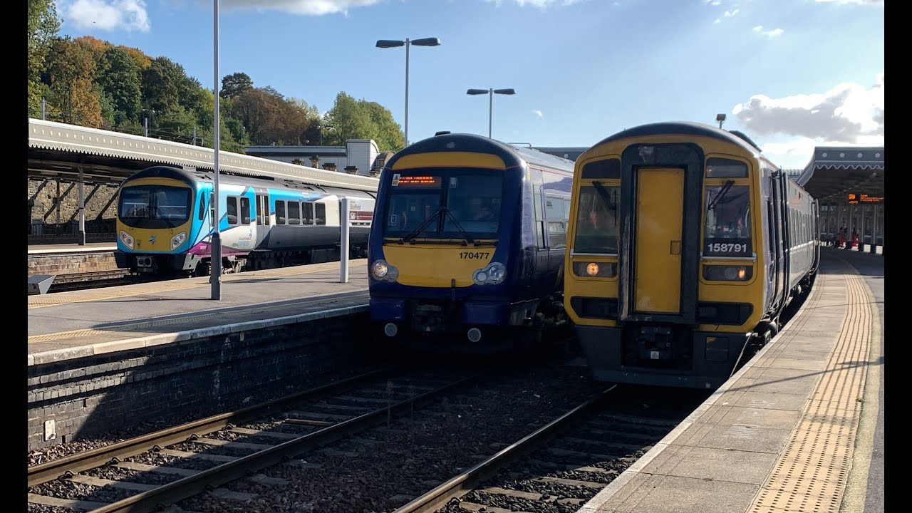 Trains at Sheffield