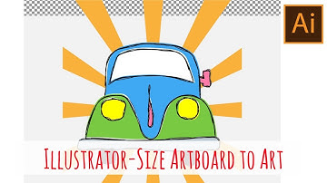Illustrator - Size Artboard to Your Art - Crop an Artboard