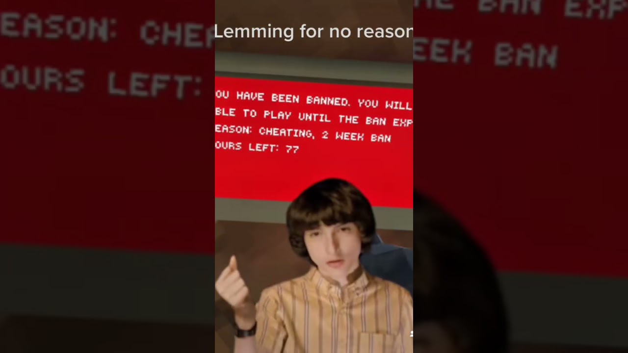 ￼ Lemming for no reason ￼